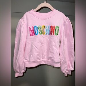 Moschino girls sweatshirt